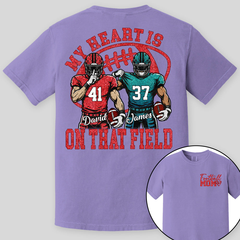 Custom Those Are My Boy 2026 Shirt, Football Mom Gift L0411 Pt99
