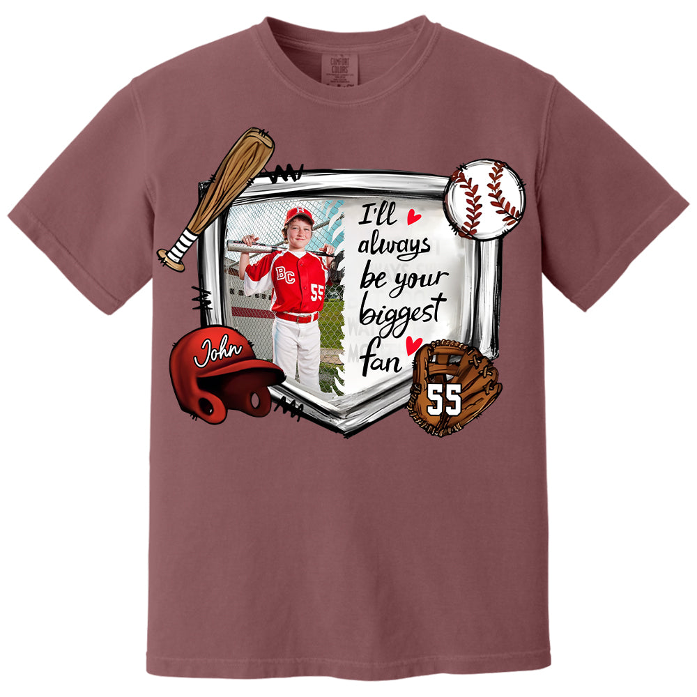 I Will Always Be Your Biggest Fan, Mothers Day Gift For Baseball Mom, Baseball Lover Mom HIXX