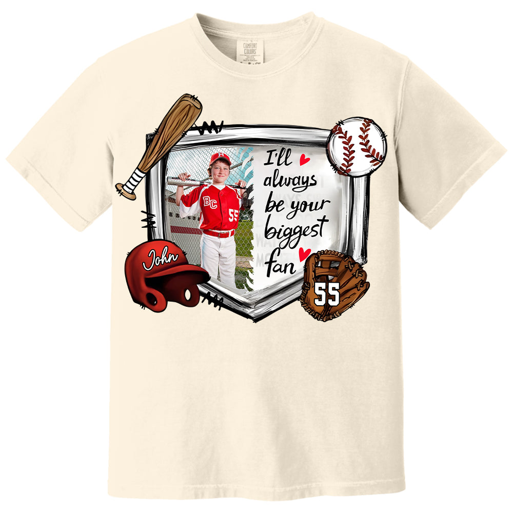 I Will Always Be Your Biggest Fan, Mothers Day Gift For Baseball Mom, Baseball Lover Mom HIXX