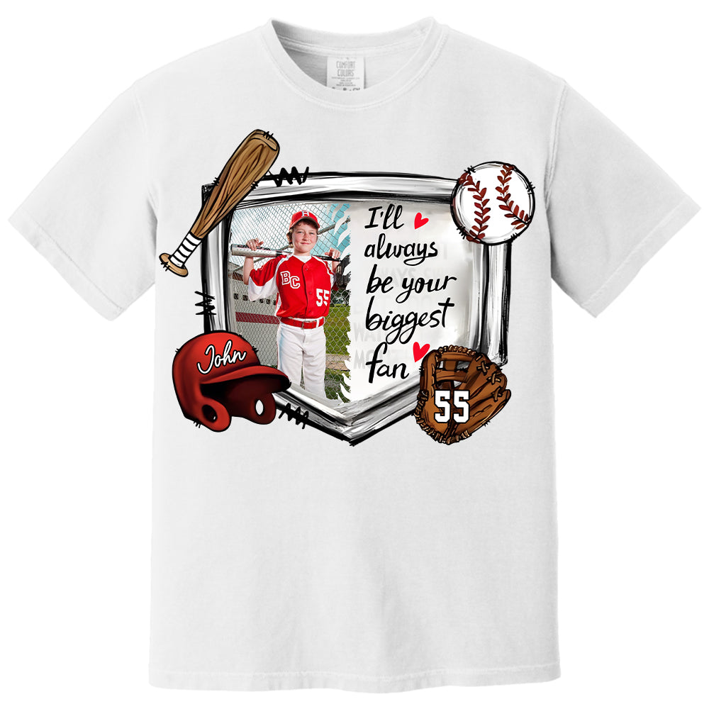 I Will Always Be Your Biggest Fan, Mothers Day Gift For Baseball Mom, Baseball Lover Mom HIXX