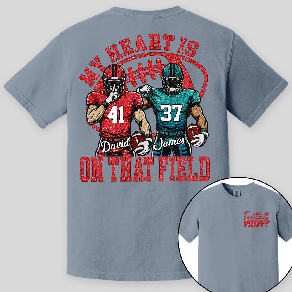 Custom Those Are My Boy 2026 Shirt, Football Mom Gift L0411 Pt99