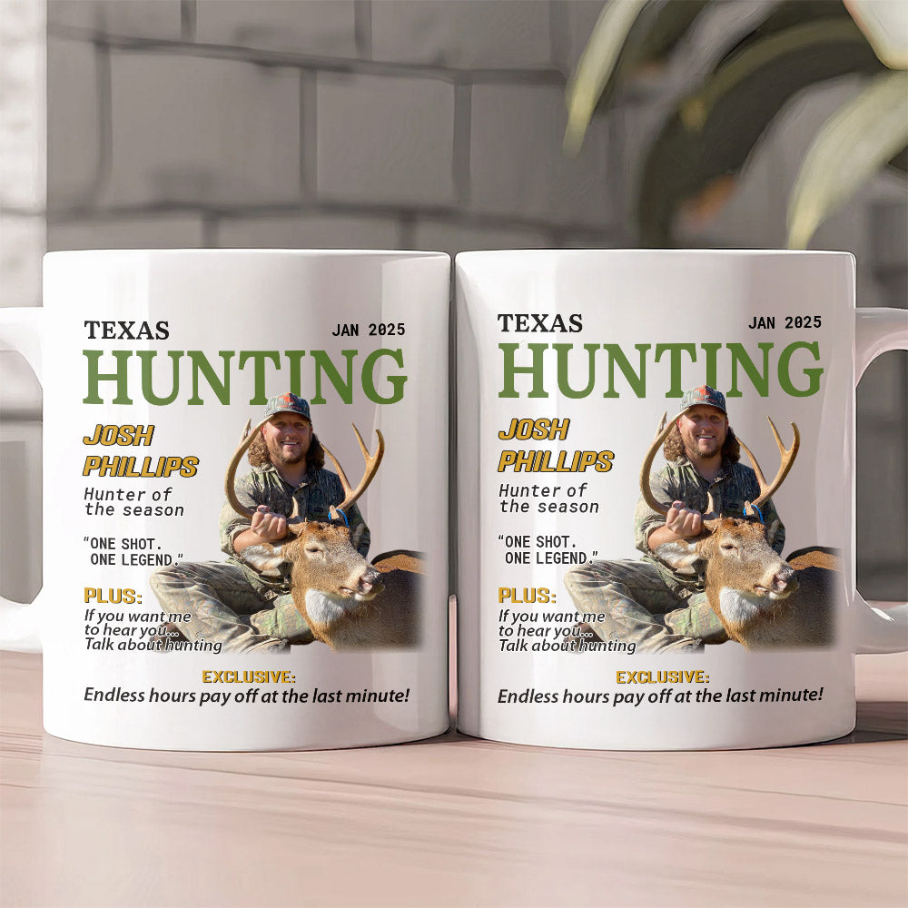 Custom Photo Hunting Mug - Personalized Gifts For Hunters A2110 Pt99