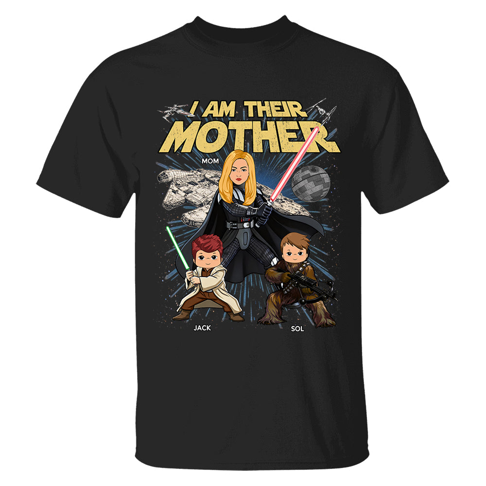 I Am Their Mother Personalized Vintage Style Shirt For Mom - Mother's Day Gift T1807 T24