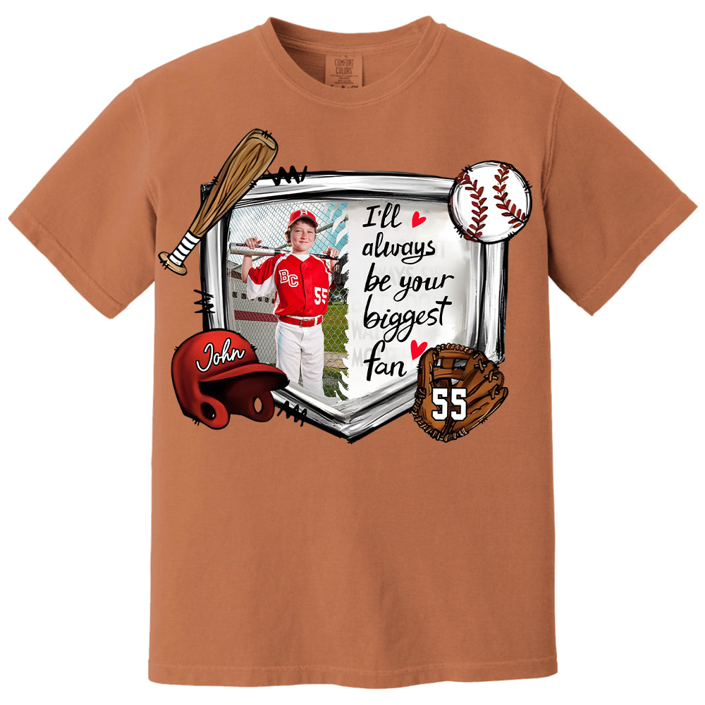I Will Always Be Your Biggest Fan, Mothers Day Gift For Baseball Mom, Baseball Lover Mom HIXX