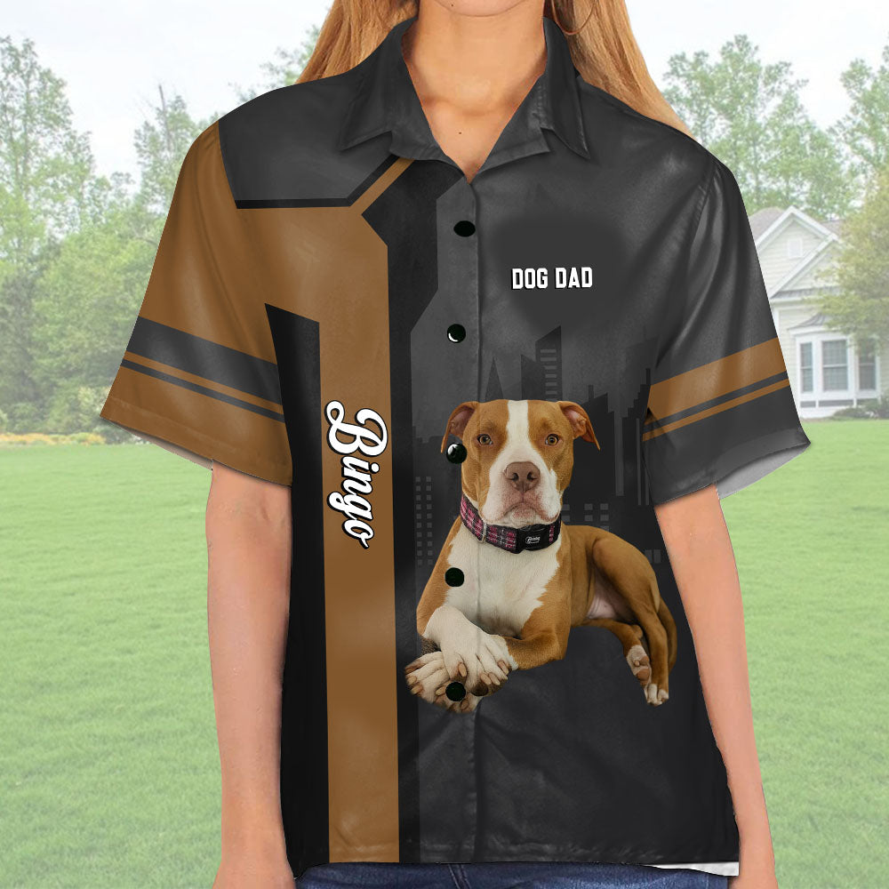 This Human Belong To - Custom Photo Dog Hawaiian Shirt - Gift for Dog Lover A2110 Pt99