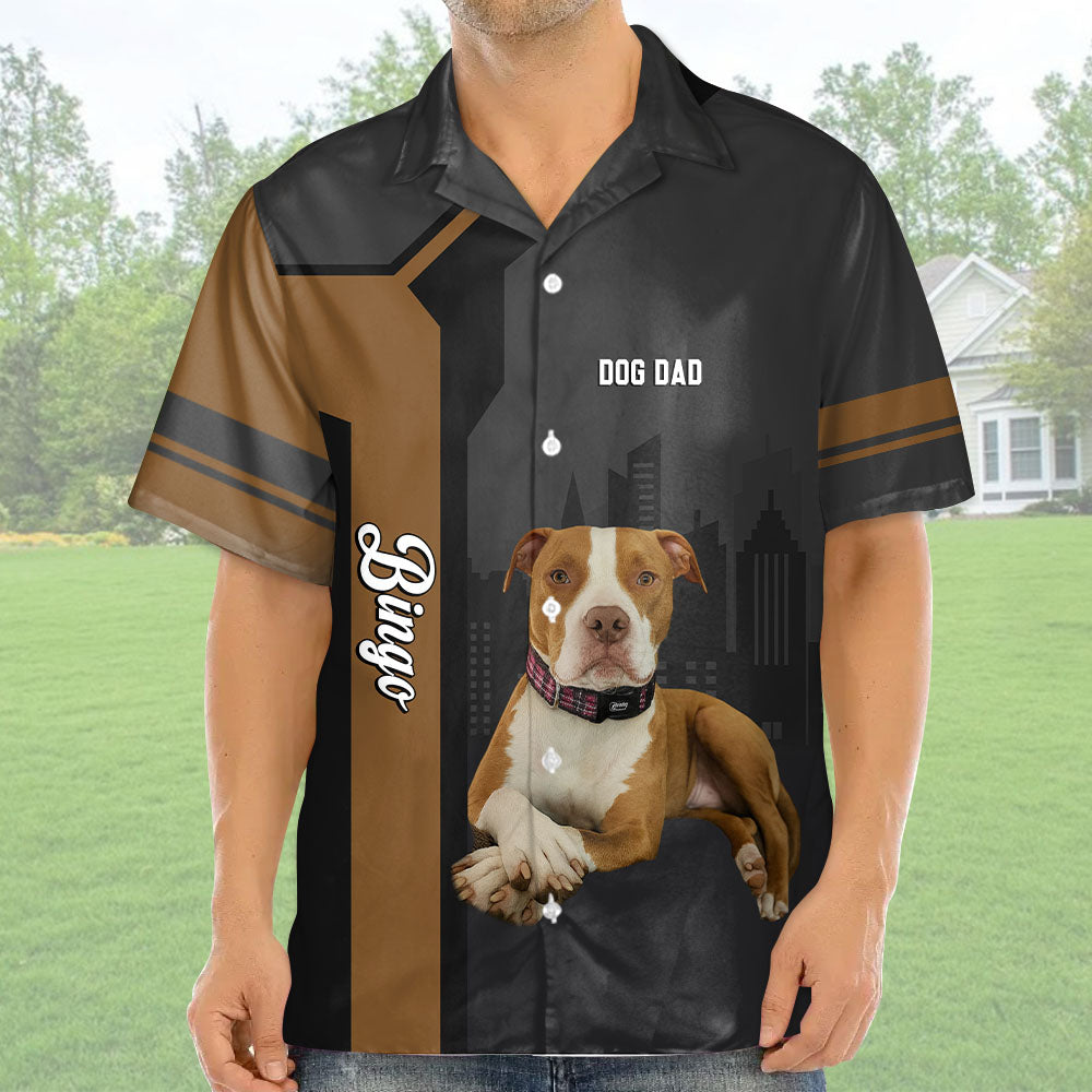 This Human Belong To - Custom Photo Dog Hawaiian Shirt - Gift for Dog Lover A2110 Pt99