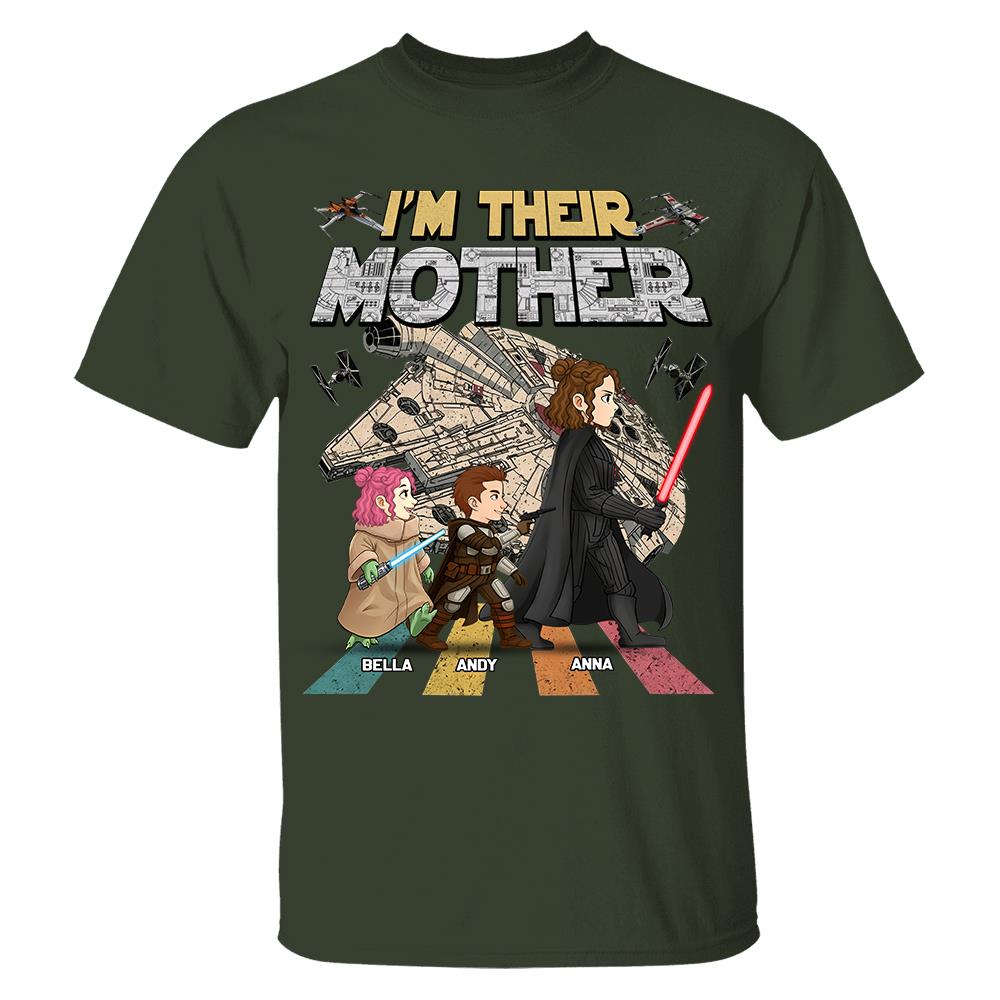 I Am Their Mother - Personalized Shirt - Gift For Mom, Mother's Day T1807 Hv01