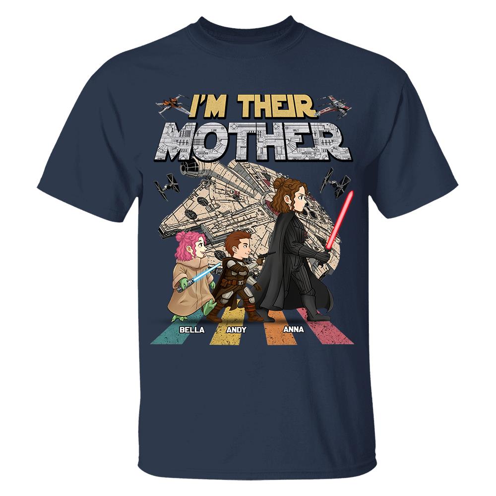 I Am Their Mother - Personalized Shirt - Gift For Mom, Mother's Day T1807 Hv01