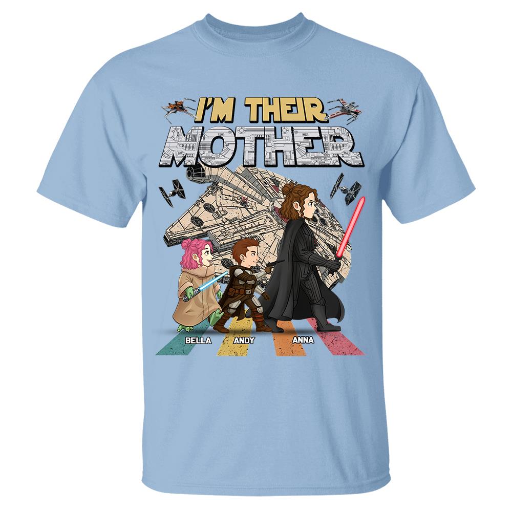 I Am Their Mother - Personalized Shirt - Gift For Mom, Mother's Day T1807 Hv01