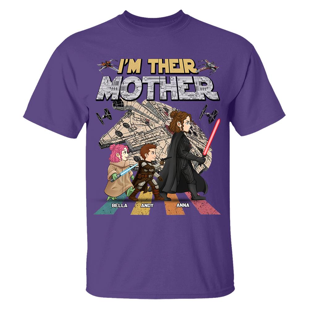 I Am Their Mother - Personalized Shirt - Gift For Mom, Mother's Day T1807 Hv01