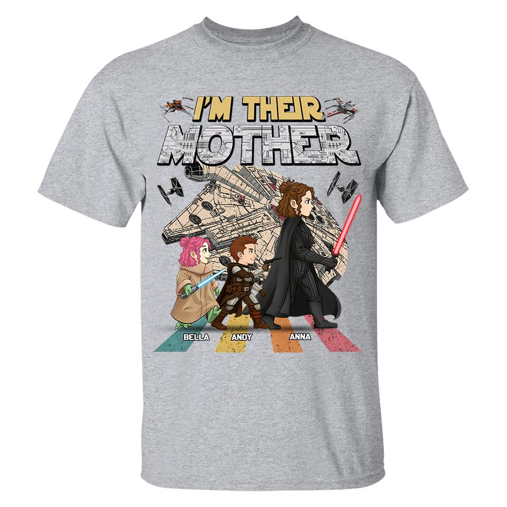 I Am Their Mother - Personalized Shirt - Gift For Mom, Mother's Day T1807 Hv01