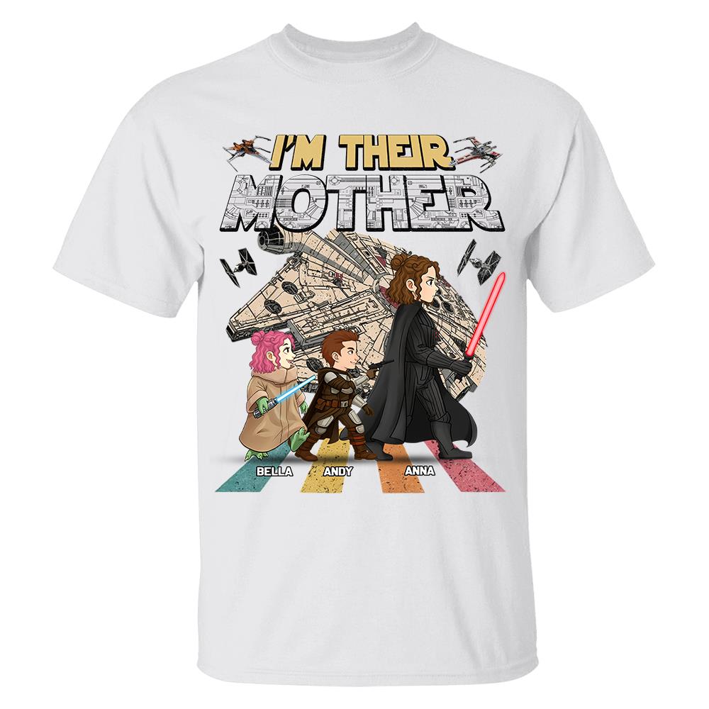 I Am Their Mother - Personalized Shirt - Gift For Mom, Mother's Day T1807 Hv01