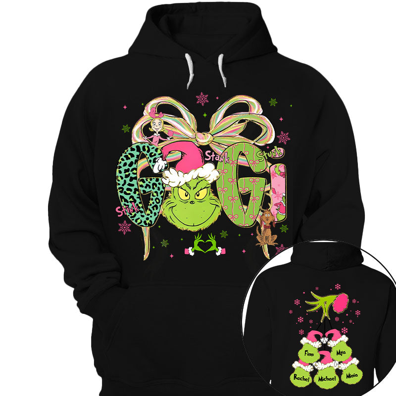 Grandma Christmas Sweatshirt - Personalized Gifts For Holly Jolly Xmas Ver 2 NA04