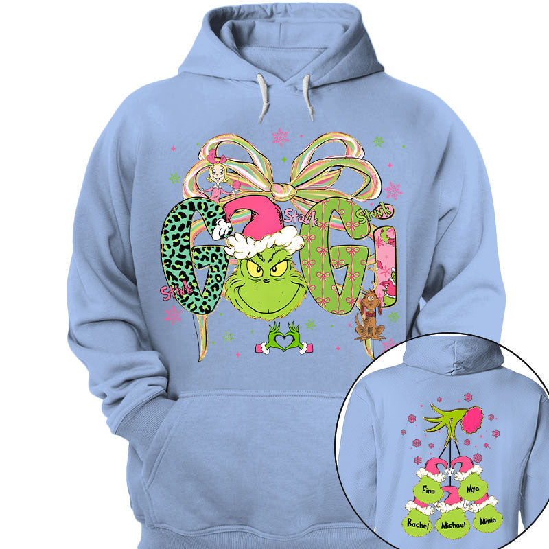 Grandma Christmas Sweatshirt - Personalized Gifts For Holly Jolly Xmas Ver 2 NA04