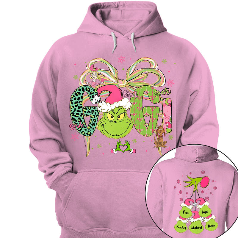 Grandma Christmas Sweatshirt - Personalized Gifts For Holly Jolly Xmas Ver 2 NA04