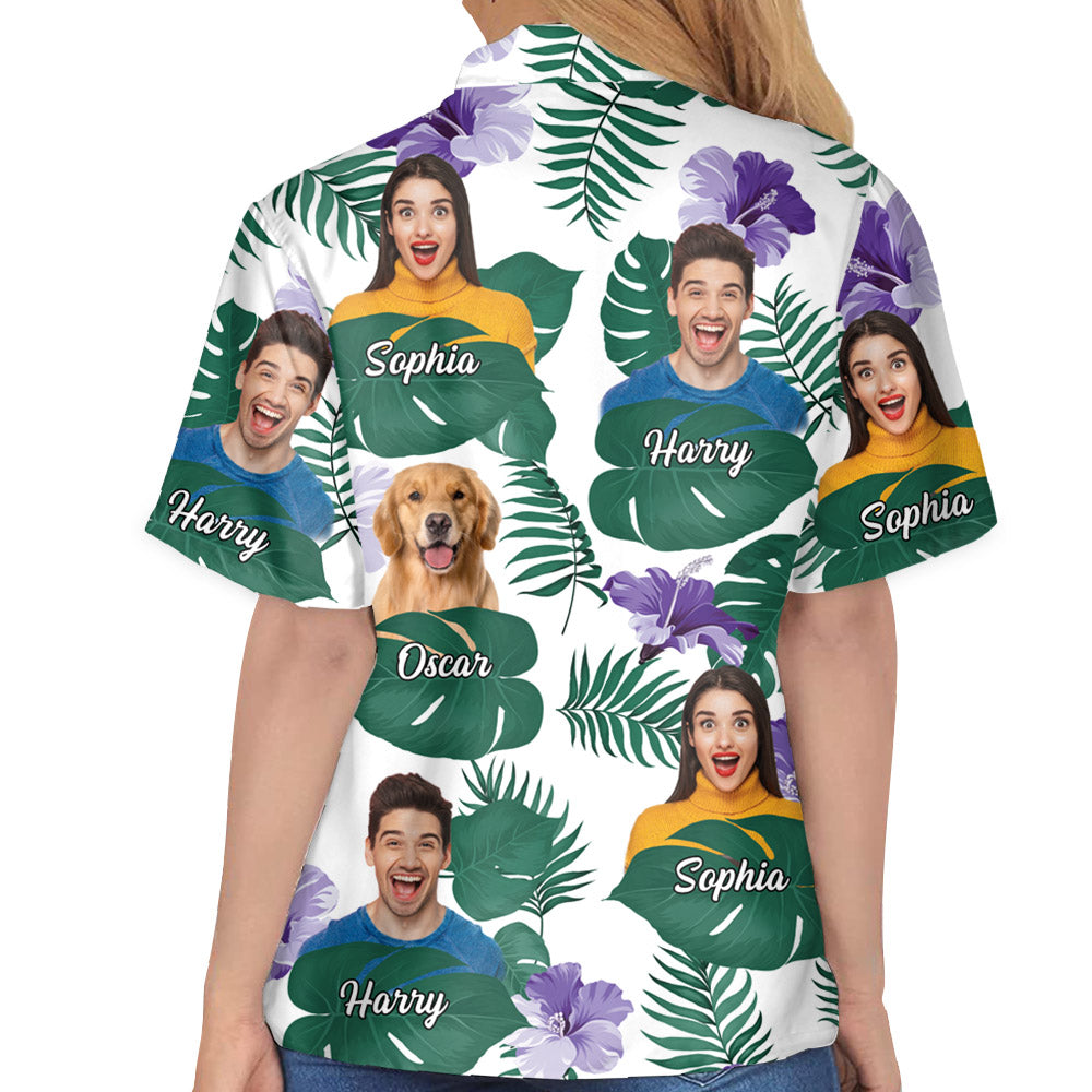 Personalized Father Day Gift Ideas Upload Photo Best Dad Ever Hawaii Shirt