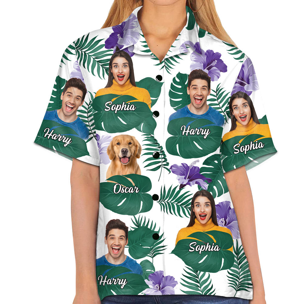 Personalized Father Day Gift Ideas Upload Photo Best Dad Ever Hawaii Shirt
