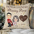 The Year I Found My Missing Piece - Personalized Pillow For Couples - Valentine Gifts For Your Lover NA04 TU20