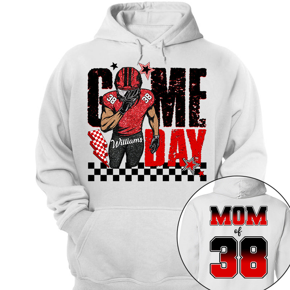 Custom Game Day Shirt, Football Mom, Game Day, Sports Mom, Football Mom TD22