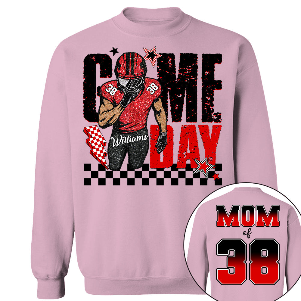 Custom Game Day Shirt, Football Mom, Game Day, Sports Mom, Football Mom TD22