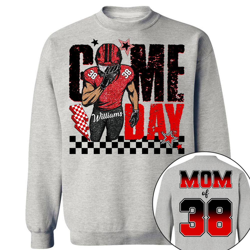 Custom Game Day Shirt, Football Mom, Game Day, Sports Mom, Football Mom TD22