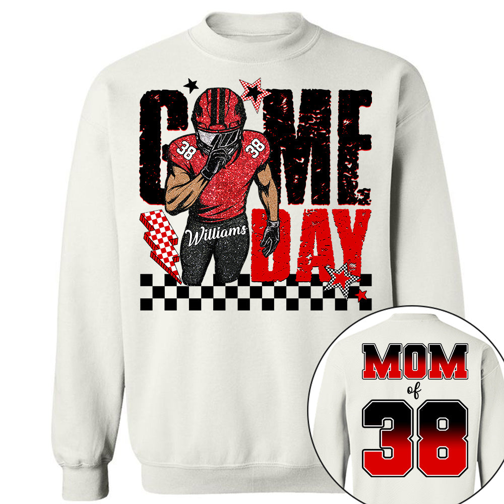 Custom Game Day Shirt, Football Mom, Game Day, Sports Mom, Football Mom TD22