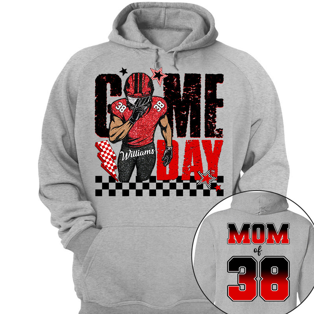 Custom Game Day Shirt, Football Mom, Game Day, Sports Mom, Football Mom TD22
