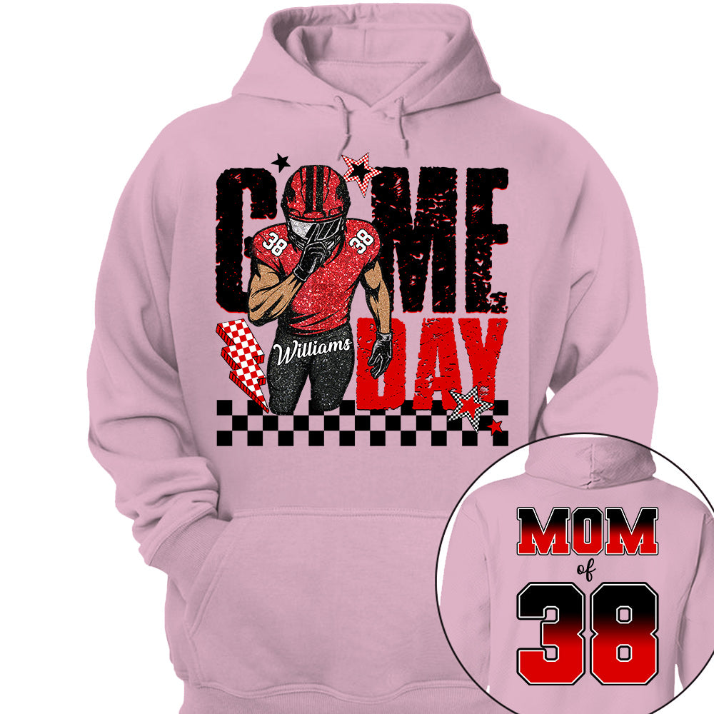 Custom Game Day Shirt, Football Mom, Game Day, Sports Mom, Football Mom TD22