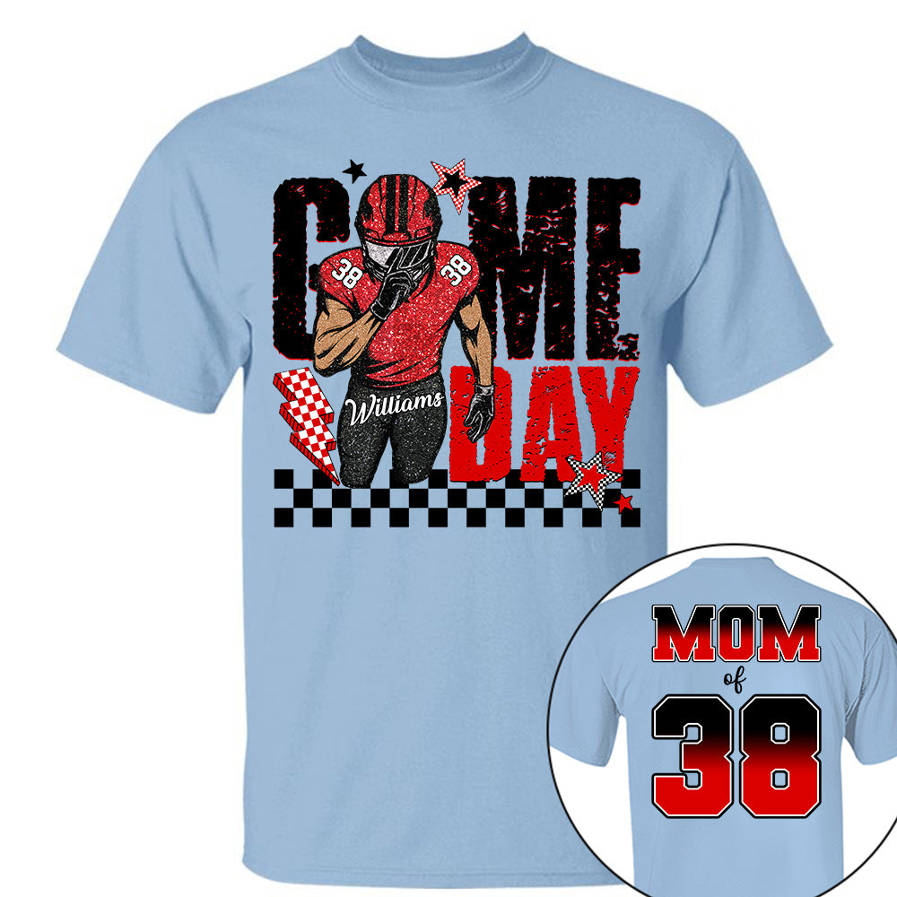 Custom Game Day Shirt, Football Mom, Game Day, Sports Mom, Football Mom TD22
