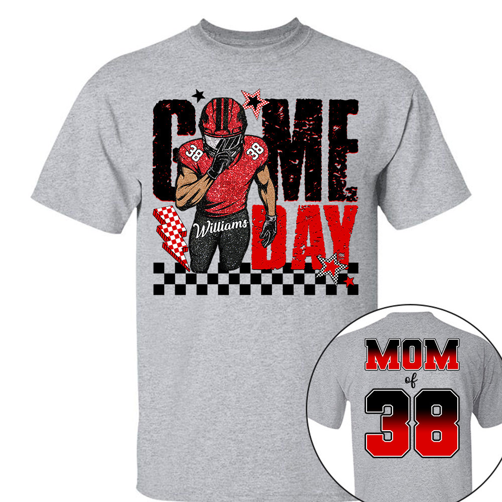 Custom Game Day Shirt, Football Mom, Game Day, Sports Mom, Football Mom TD22