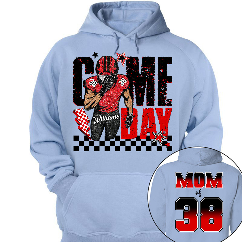 Custom Game Day Shirt, Football Mom, Game Day, Sports Mom, Football Mom TD22