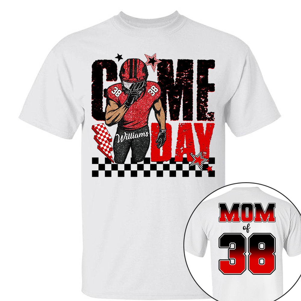Custom Game Day Shirt, Football Mom, Game Day, Sports Mom, Football Mom TD22