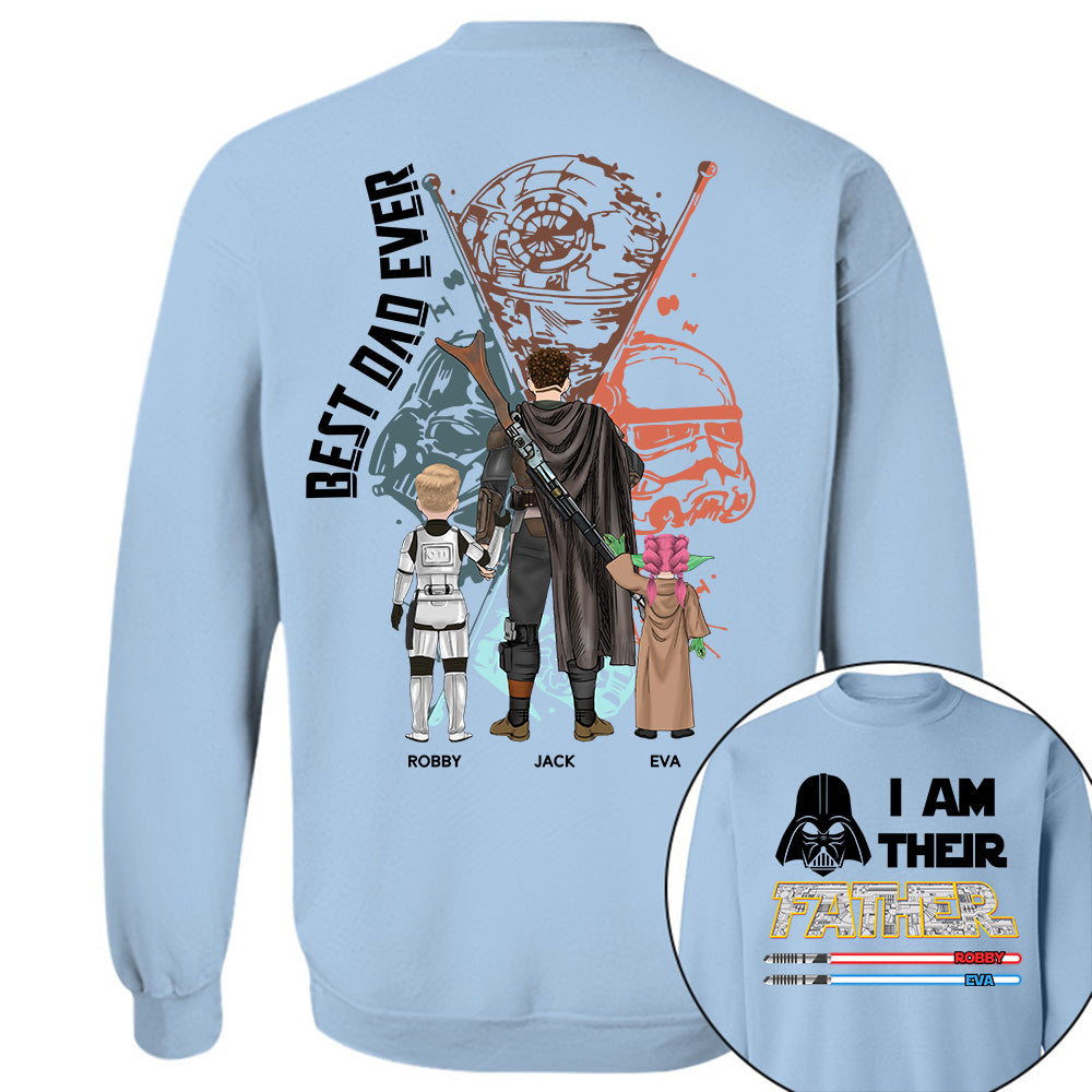 Custom I Am Their Father Shirt, Gift For Dad, Father's Day L0411 Li29