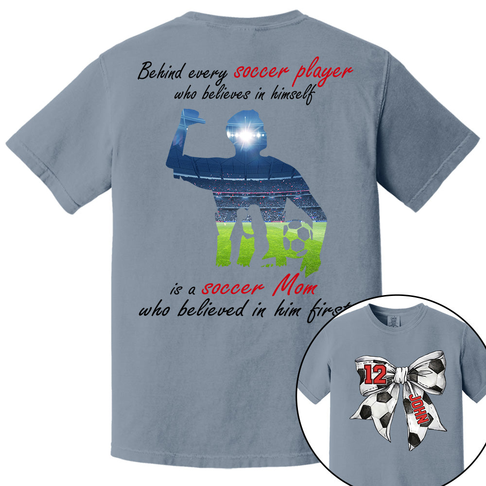 Soccer Mom Shirt, Personalized Soccer Shirt, Gift For Soccer Lover A2110 Do99