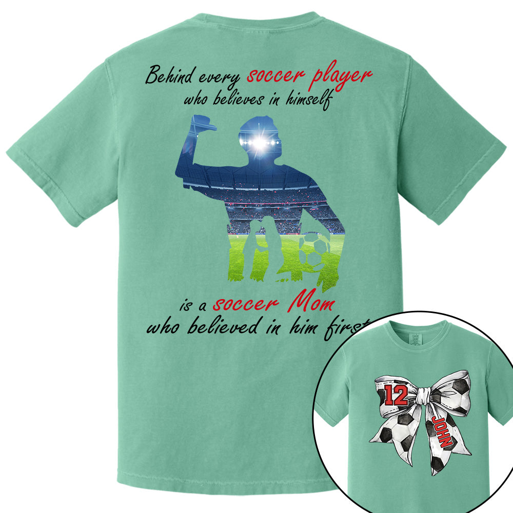 Soccer Mom Shirt, Personalized Soccer Shirt, Gift For Soccer Lover A2110 Do99