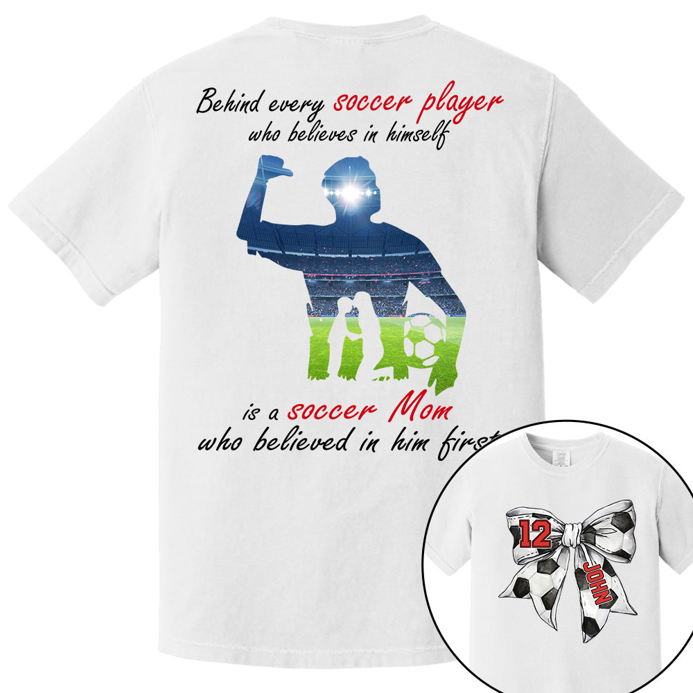 Soccer Mom Shirt, Personalized Soccer Shirt, Gift For Soccer Lover A2110 Do99
