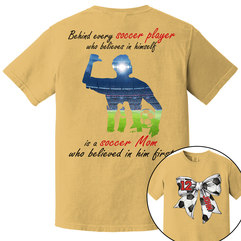 Soccer Mom Shirt, Personalized Soccer Shirt, Gift For Soccer Lover A2110 Do99