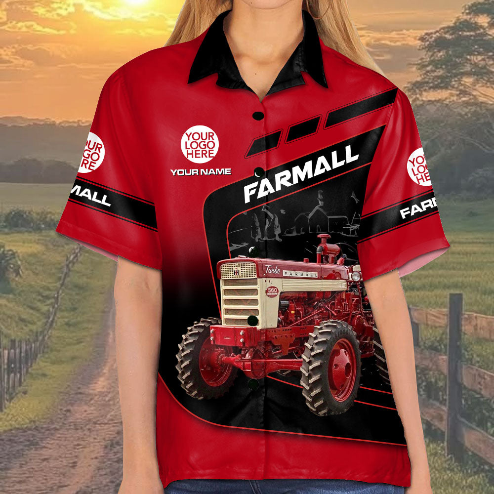 I Ride Tractors And I Forget Things, Custom Photo Tractor Shirt, Gift for Farmer A2110 Pt99