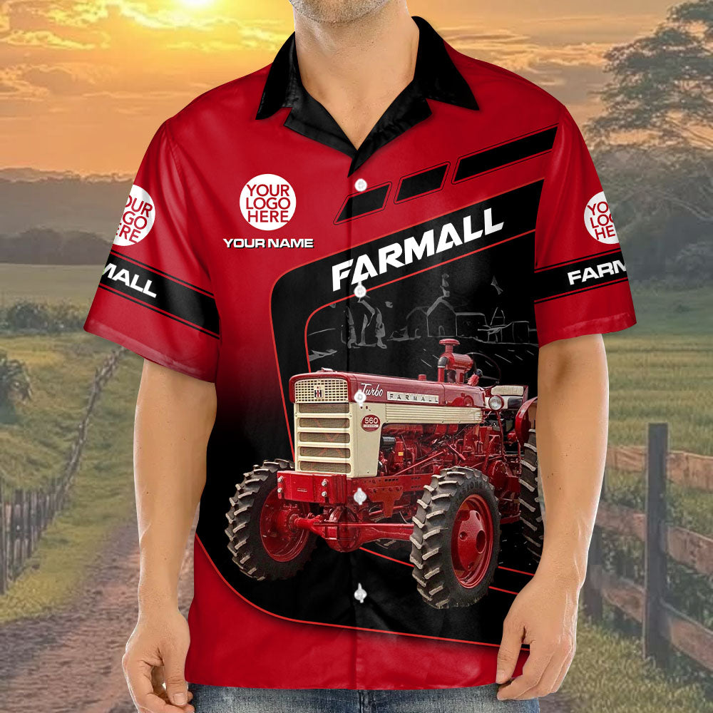 I Ride Tractors And I Forget Things, Custom Photo Tractor Shirt, Gift for Farmer A2110 Pt99