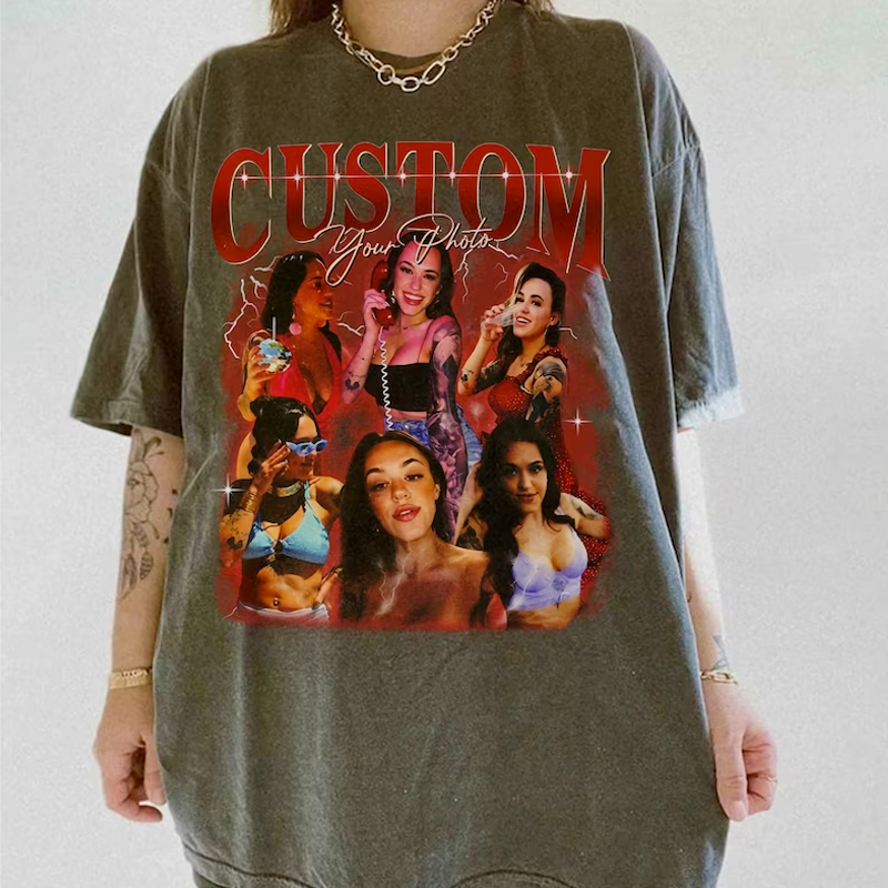 Custom Your Own Bootleg Shirts, Custom Bootleg Rap Tee, Your Custom Text Shirt, Custom Bootleg Tee, Custom Graphic Tees, Personalized Shirt