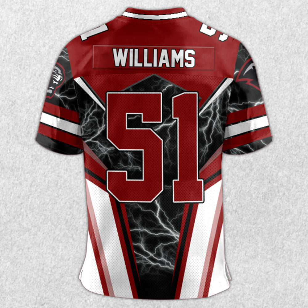 I Will Always Be Your Biggest Fan Custom Photo All Over Print Football Jersey For Football Mom Mama Sport Family H2511