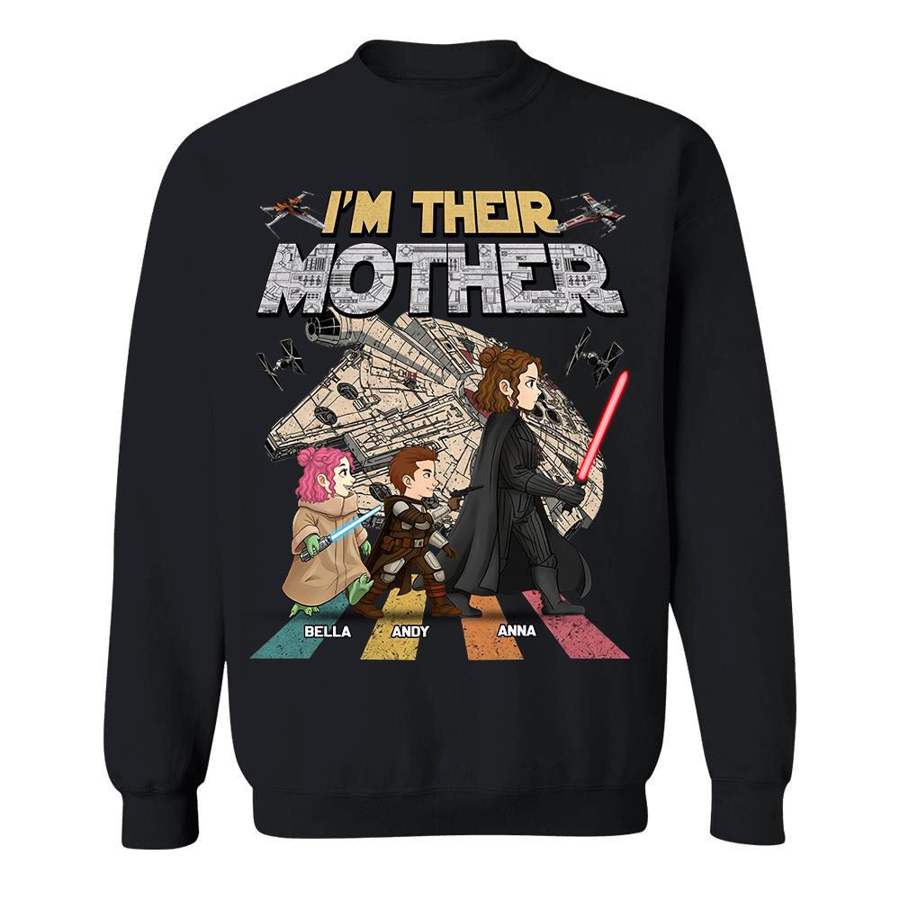I Am Their Mother - Personalized Shirt - Gift For Mom, Mother's Day T1807 Hv01