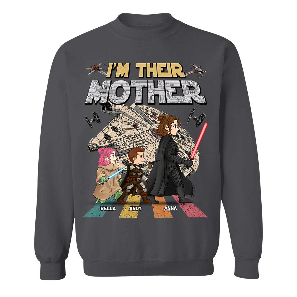 I Am Their Mother - Personalized Shirt - Gift For Mom, Mother's Day T1807 Hv01