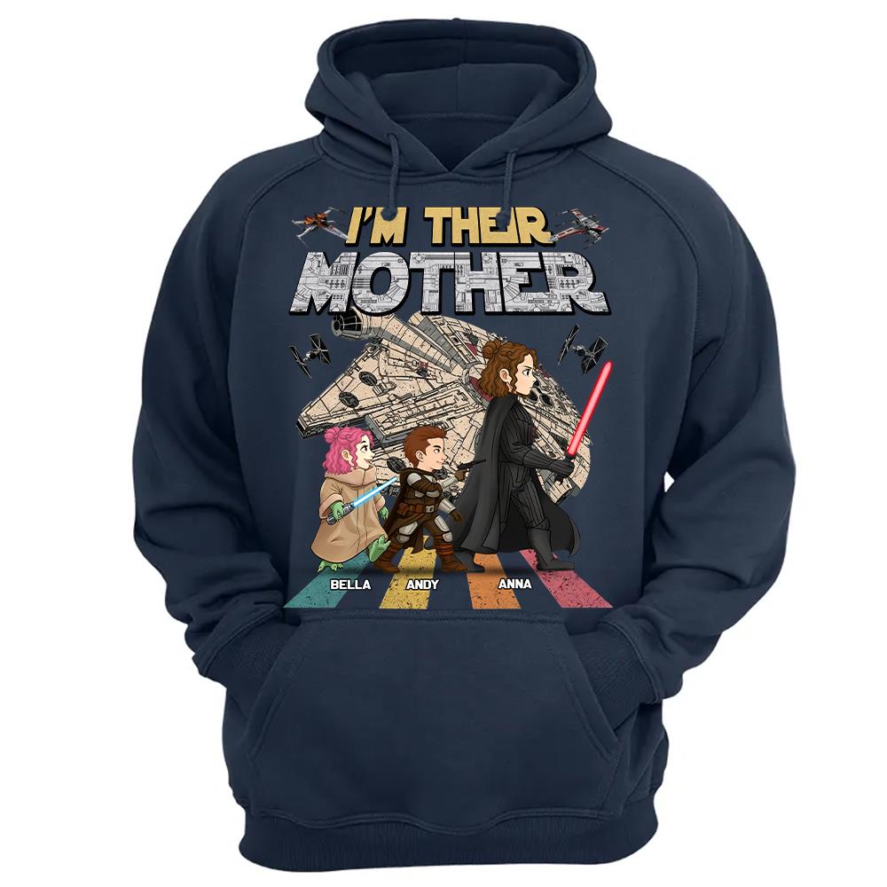 I Am Their Mother - Personalized Shirt - Gift For Mom, Mother's Day T1807 Hv01