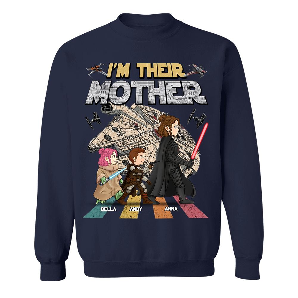 I Am Their Mother - Personalized Shirt - Gift For Mom, Mother's Day T1807 Hv01