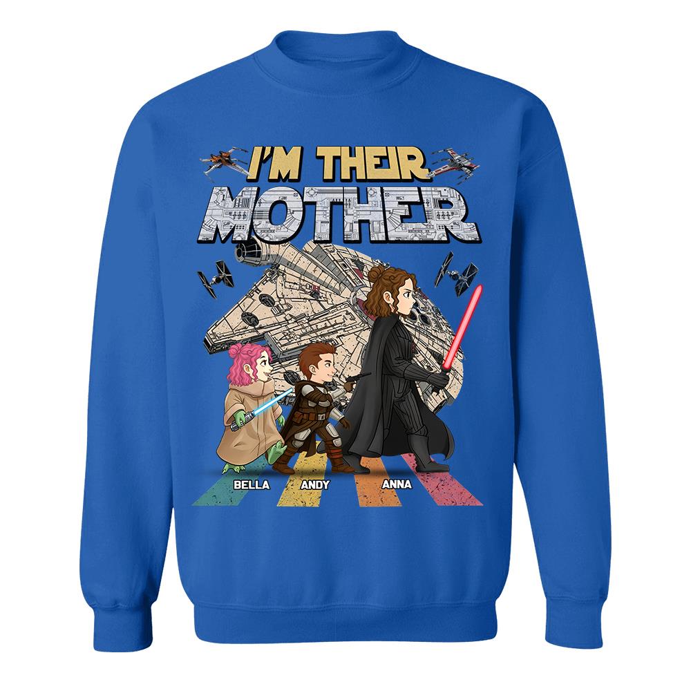 I Am Their Mother - Personalized Shirt - Gift For Mom, Mother's Day T1807 Hv01