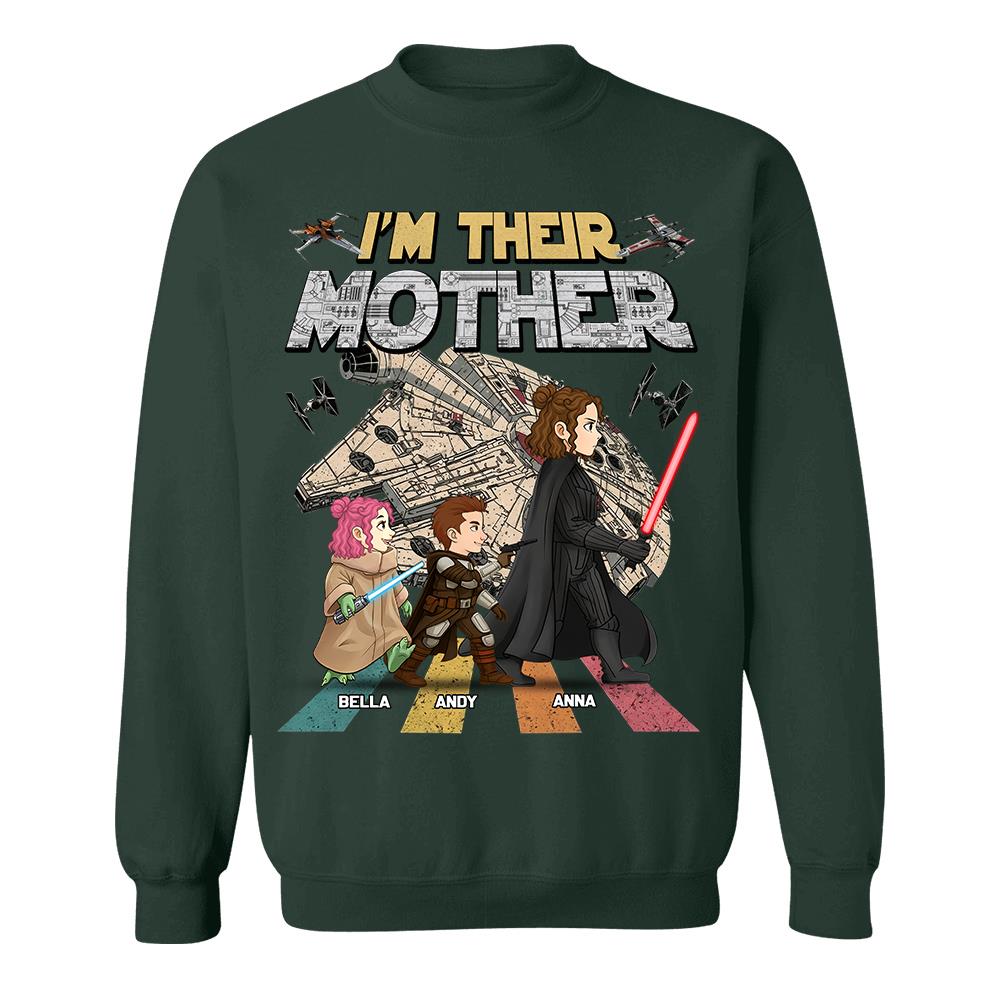 I Am Their Mother - Personalized Shirt - Gift For Mom, Mother's Day T1807 Hv01