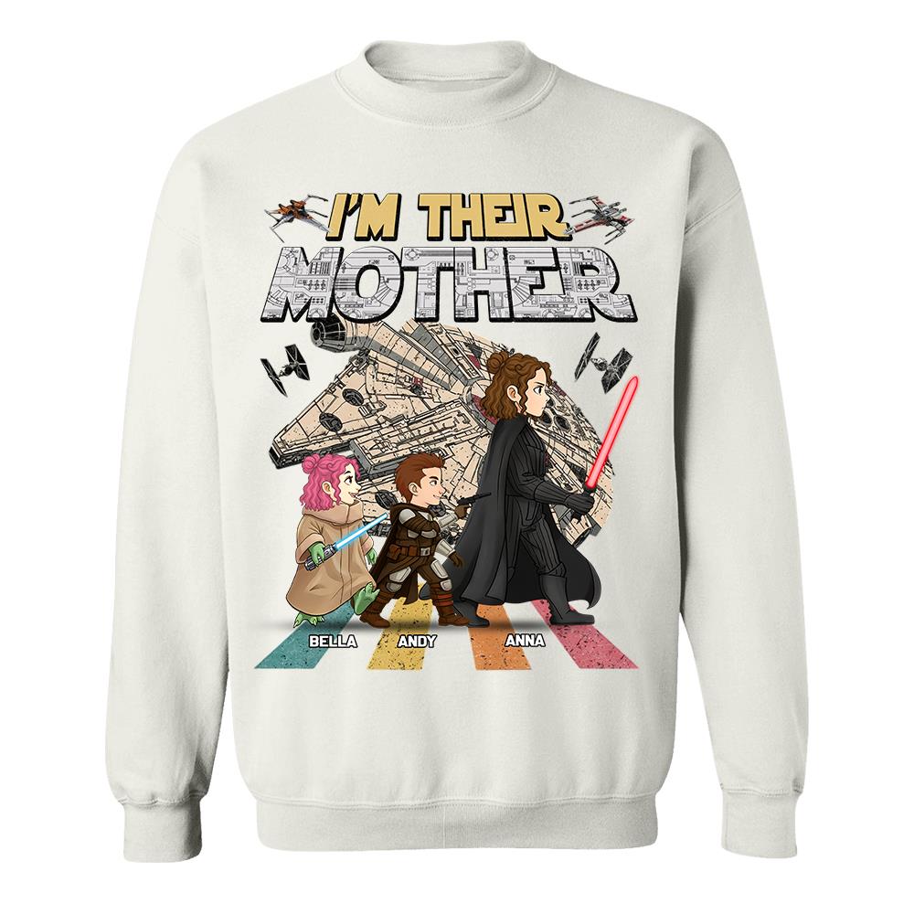 I Am Their Mother - Personalized Shirt - Gift For Mom, Mother's Day T1807 Hv01