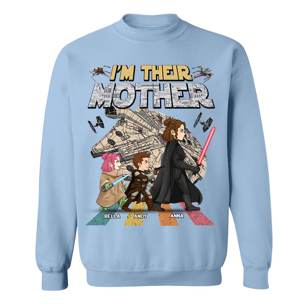 I Am Their Mother - Personalized Shirt - Gift For Mom, Mother's Day T1807 Hv01