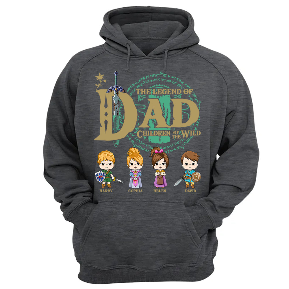 The Legend Of Mom, Children Of The Wild - Personalized Shirt Gift For Mom DO98